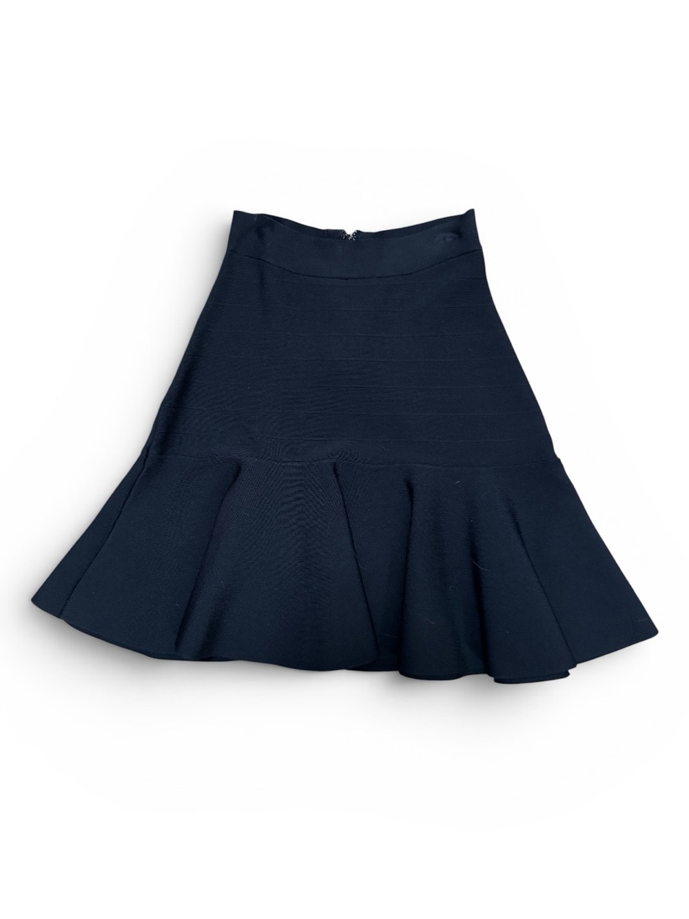 Guess Fit and Flare Bandage Skirt Small Black Trumpet